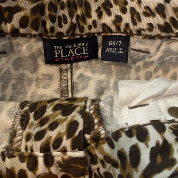 The Children’s Place Leopard print skirt with pockets size 6x/7 - Picture 3 of 5
